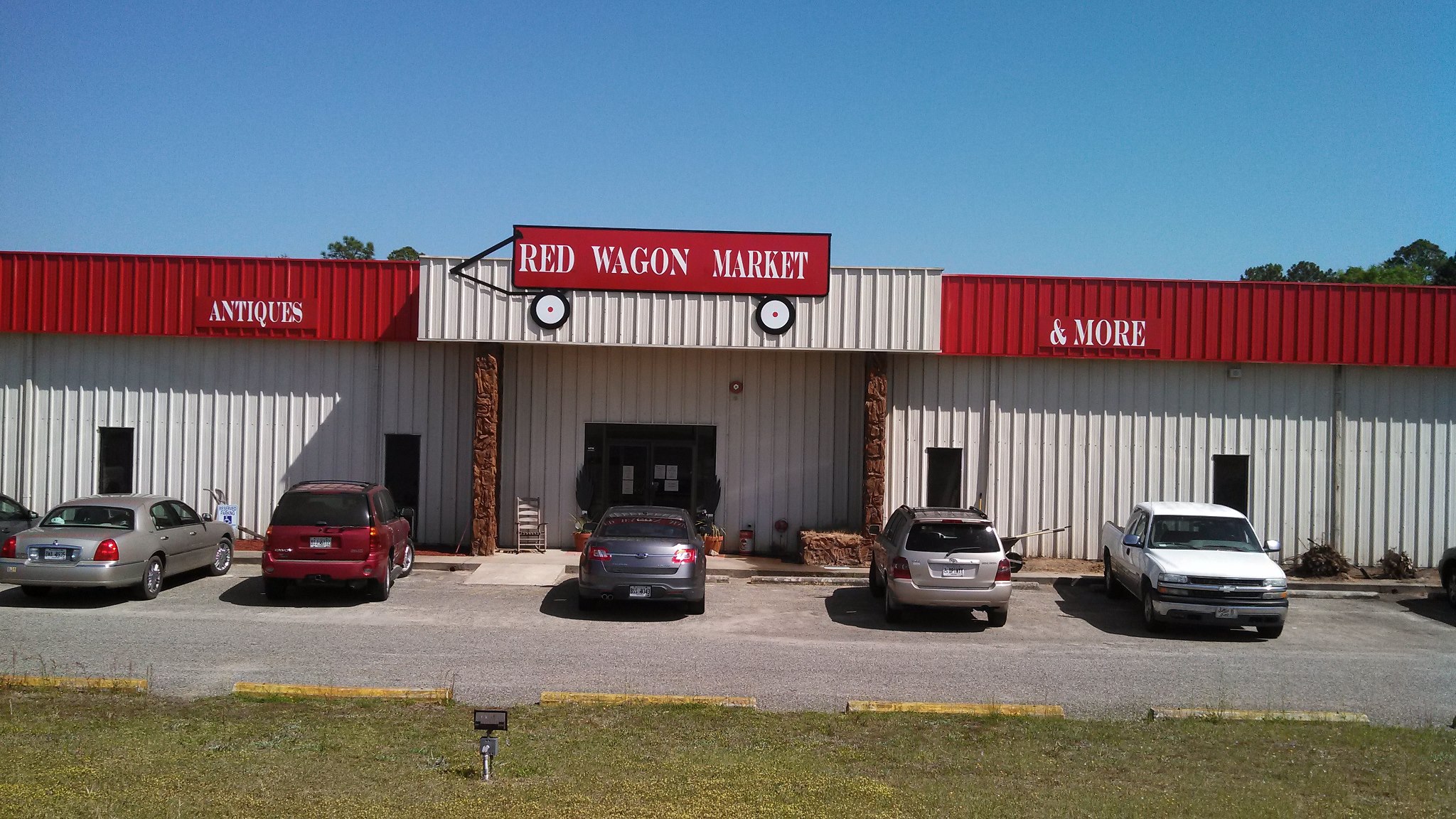 Red Wagon Front